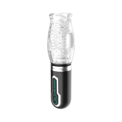 Adam & Eve Adam's Gawk Gawk 3.0 Thrusting Rotating & Vibrating Sleeve - Clear