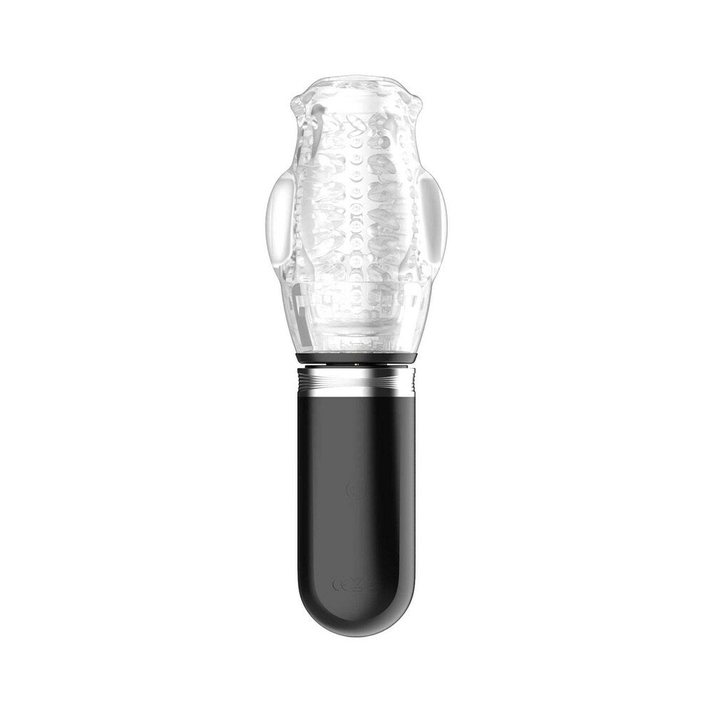 Adam & Eve Adam's Gawk Gawk 3.0 Thrusting Rotating & Vibrating Sleeve - Clear