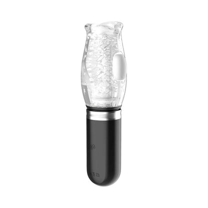 Adam & Eve Adam's Gawk Gawk 3.0 Thrusting Rotating & Vibrating Sleeve - Clear