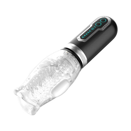 Adam & Eve Adam's Gawk Gawk 3.0 Thrusting Rotating & Vibrating Sleeve - Clear