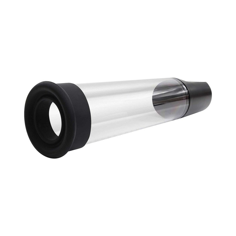 Adam & Eve Adam's Rechargeable Penis Pump – Clear – Automatic and Manual Pressure Control