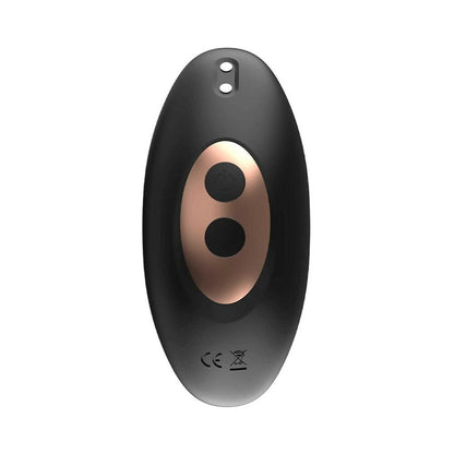 Adam & Eve Carl Jr. Vibrating & Rimming Plug – Black