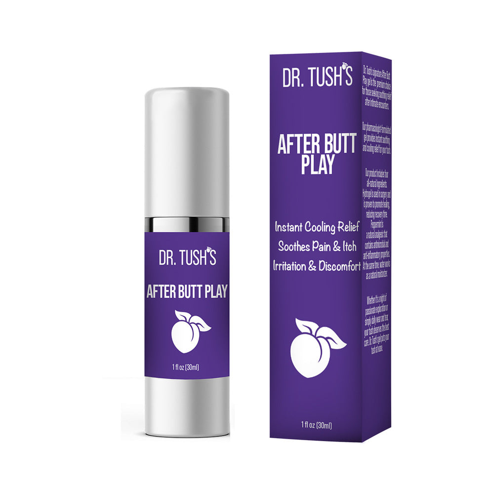 Dr. Tush's After Butt Play Gel – Soothing Aftercare for Anal Play – Purple