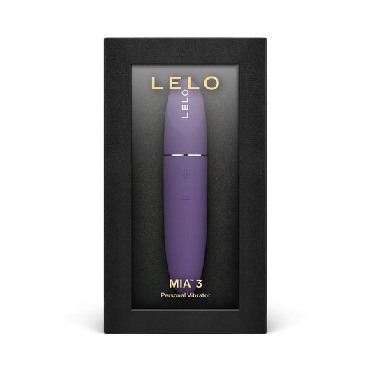 LELO MIA 3 Personal Vibrator – Purple – Compact Design with 8 Vibration Patterns