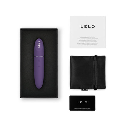 LELO MIA 3 Personal Vibrator – Purple – Compact Design with 8 Vibration Patterns