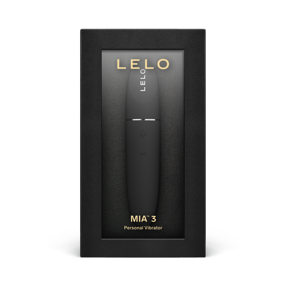 LELO MIA 3 Personal Vibrator – Black – Compact and Discreet Design