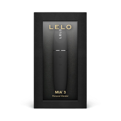 LELO MIA 3 Personal Vibrator – Black – Compact and Discreet Design