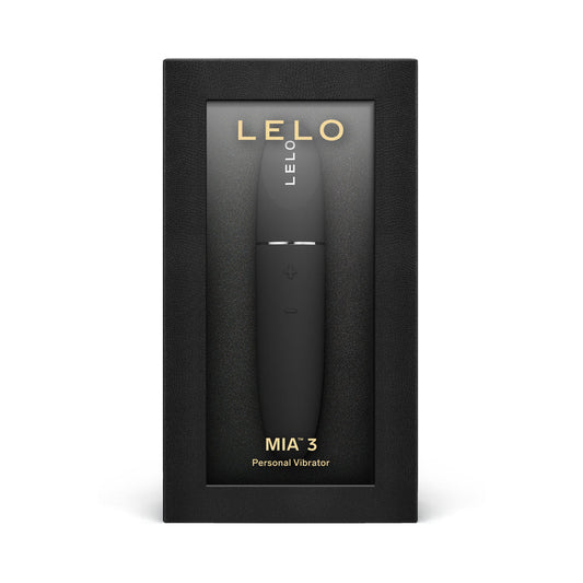 LELO MIA 3 Personal Vibrator – Black – Compact and Discreet Design