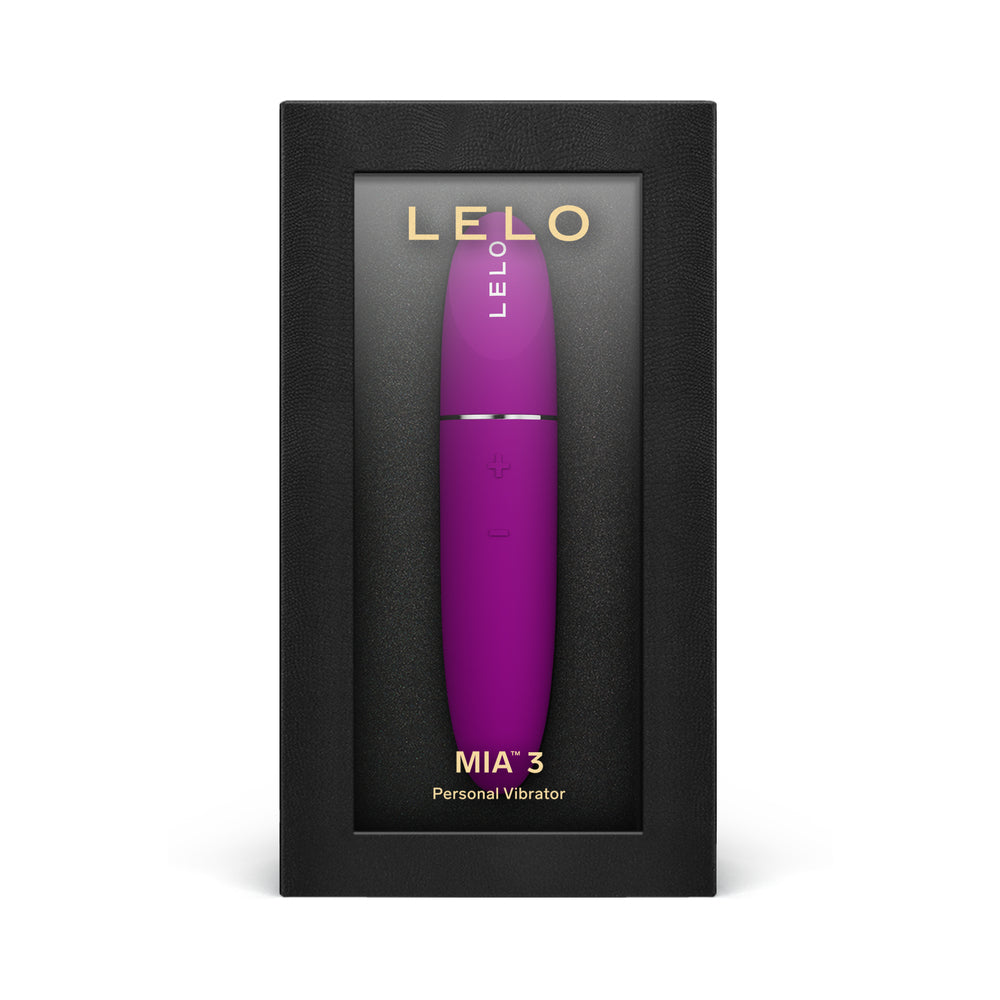 LELO MIA 3 Personal Vibrator – Deep Rose – Compact and Discreet Design