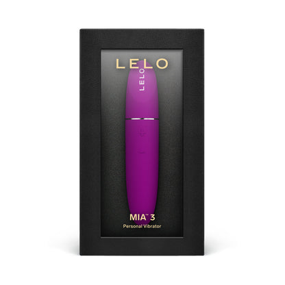 LELO MIA 3 Personal Vibrator – Deep Rose – Compact and Discreet Design