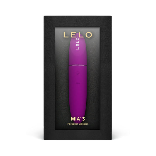 LELO MIA 3 Personal Vibrator – Deep Rose – Compact and Discreet Design