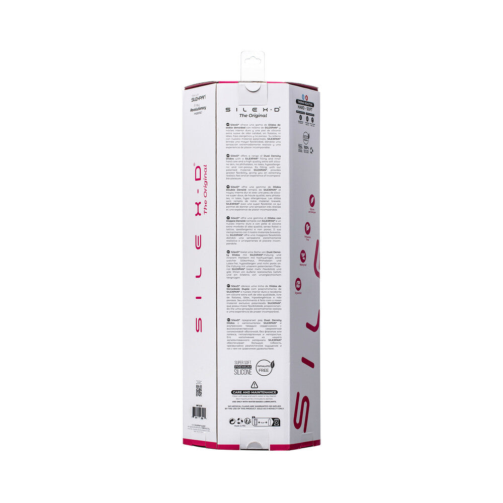 SILEX-D The Original Model 1 Dildo – 15 in. Dual-Density with Suction Cup – Pink