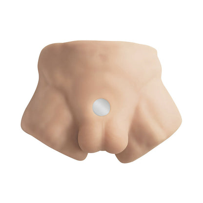 Doc Johnson Apollo S Torso with 7 in. Liquid Silicone Dildo – Vanilla