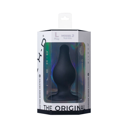 SILEX-D Model 2 Plug – Realistic Silicone Anal Plug – Black
