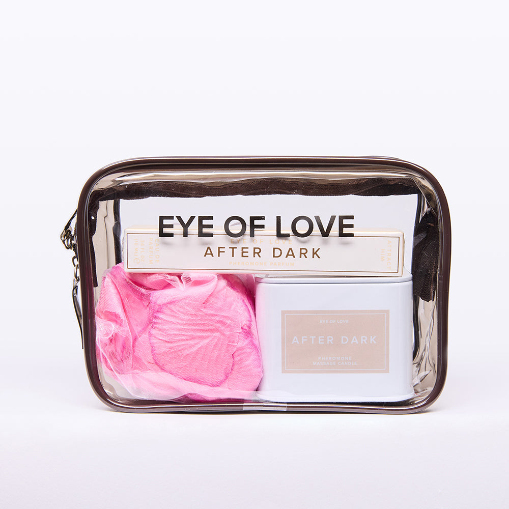 Eye of Love Love in Transit After Dark Gift Set – Pheromone Perfume and Candle