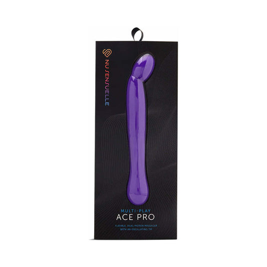 Nu Sensuelle Ace Pro Prostate & G-Spot Vibrator – Deep Purple