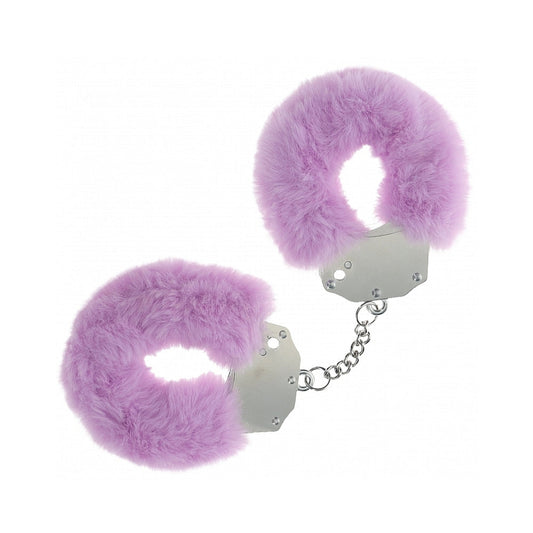 Ouch! Heavy-Duty Fluffy Handcuffs – Light Purple