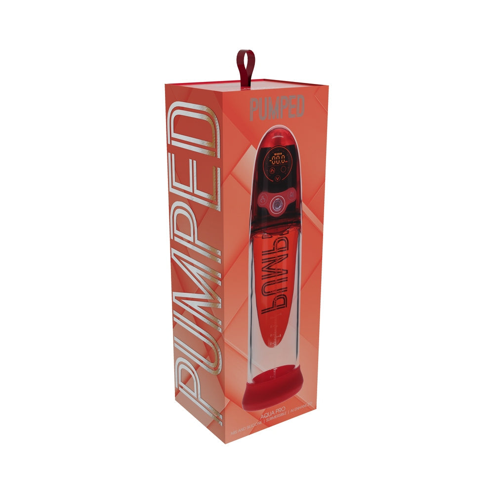 Pumped Aqua-Pro Submersible Automatic Pump – Red