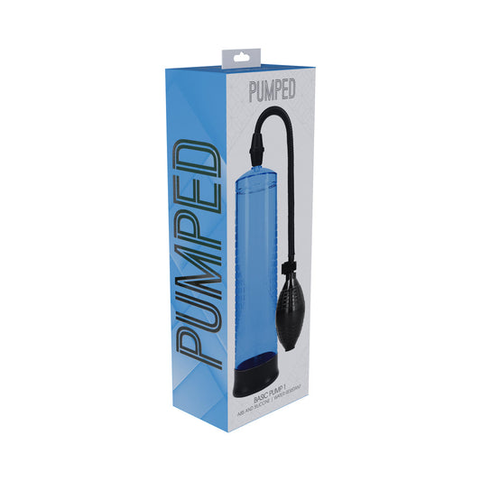 Pumped Basic Pump 1 Vacuum Erection Device – Water Resistant Blue