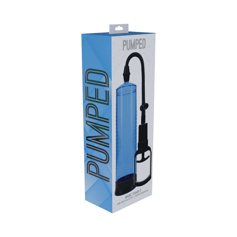 Pumped Basic Pump 2 Water Resistant Vacuum Erection Device – Blue