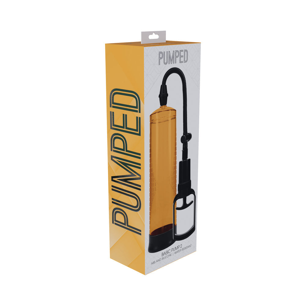 Pumped Basic Pump 2 Water Resistant Vacuum Erection Device - Orange