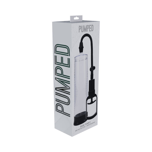 Pumped Basic Pump 2 Water Resistant Vacuum Erection Device - Clear