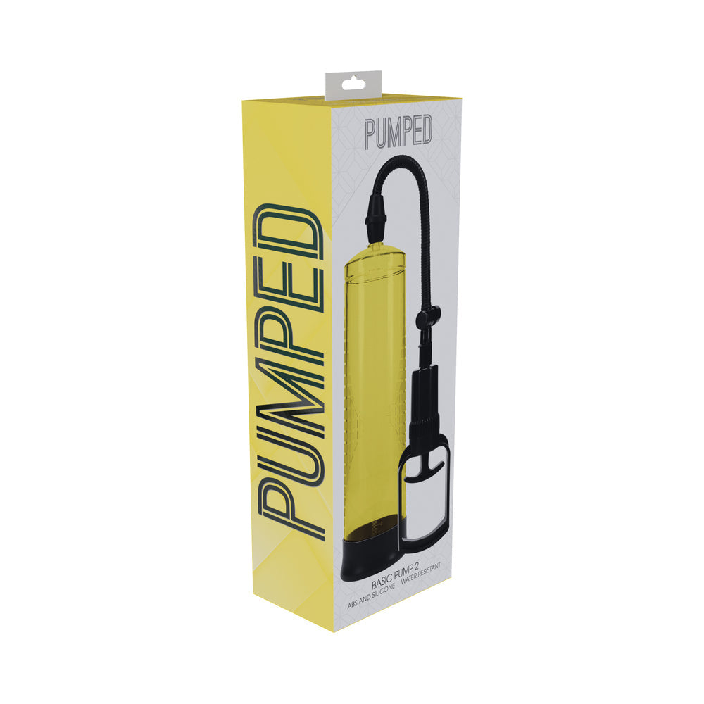 Pumped Basic Pump 2 Water Resistant Vacuum Erection Device - Yellow