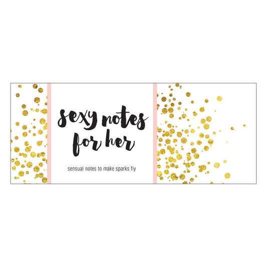 Sourcebooks Sexy Notes for Her – Light Pink – 24 Redeemable Notes