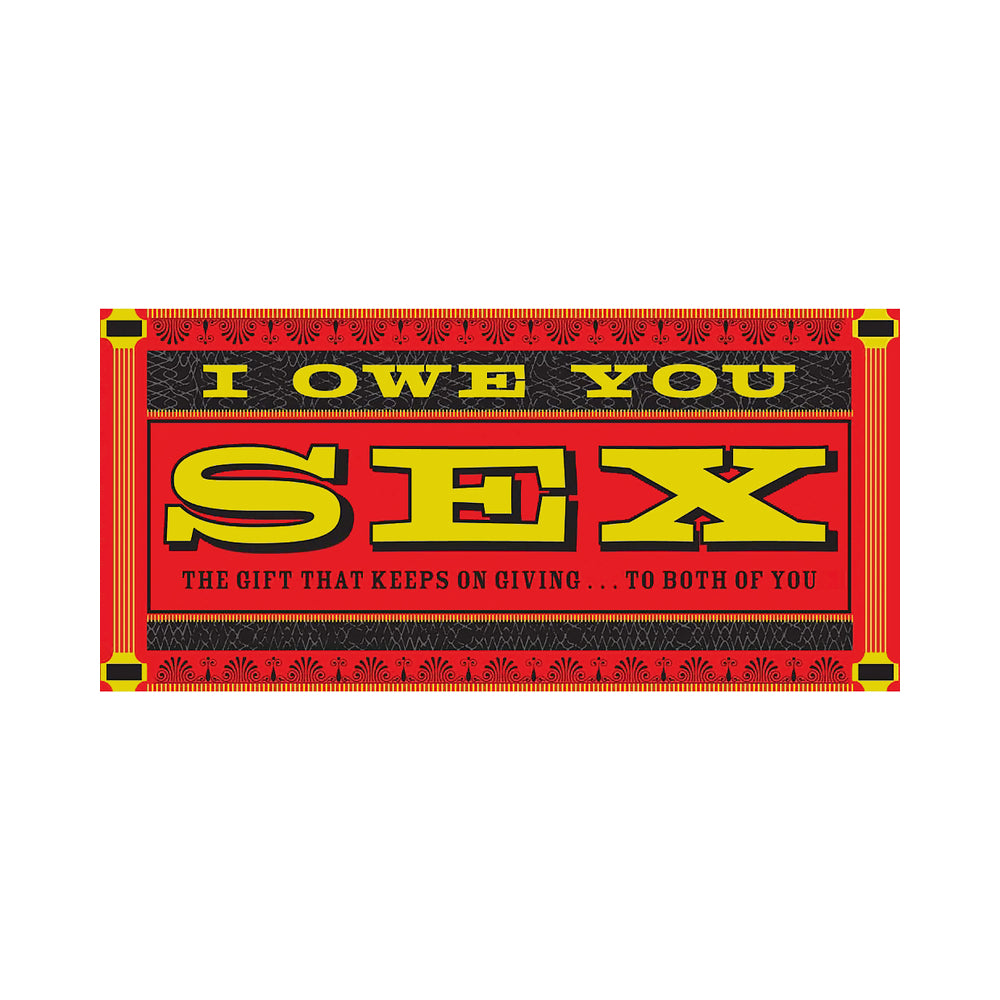 Hachette IOU Sex Gift Coupons – 30 Naughty Coupons for Sensual Favors