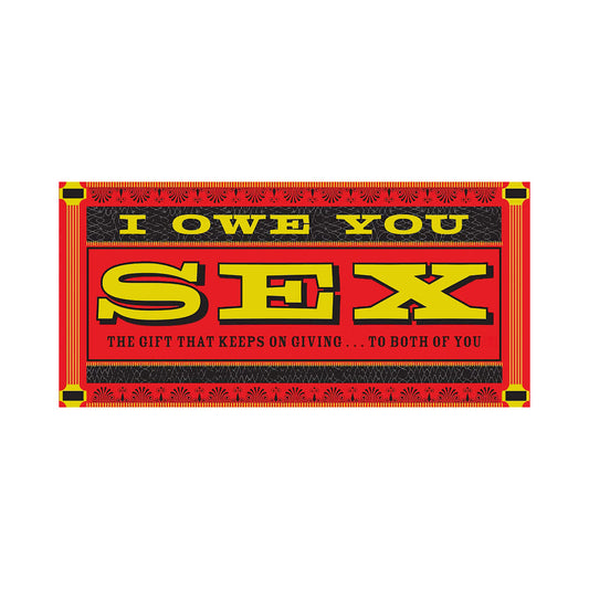 Hachette IOU Sex Gift Coupons – 30 Naughty Coupons for Sensual Favors