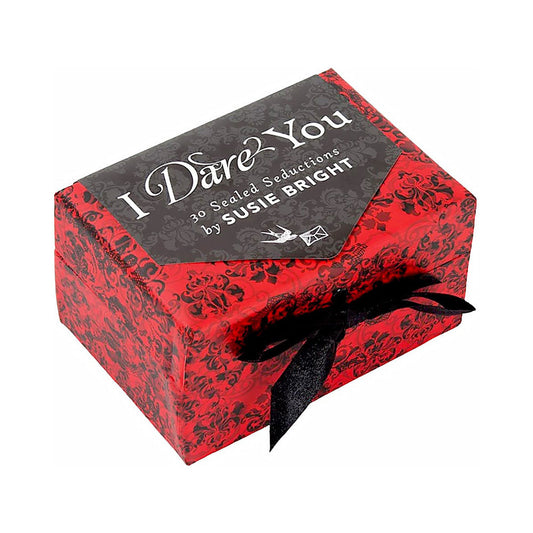 I Dare You: 30 Sealed Seduction Cards by Susie Bright - Gift Box for Couples
