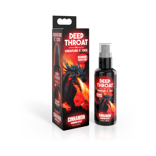 Creature Cocks Throat Numbing Spray Cinnamon – 1 oz