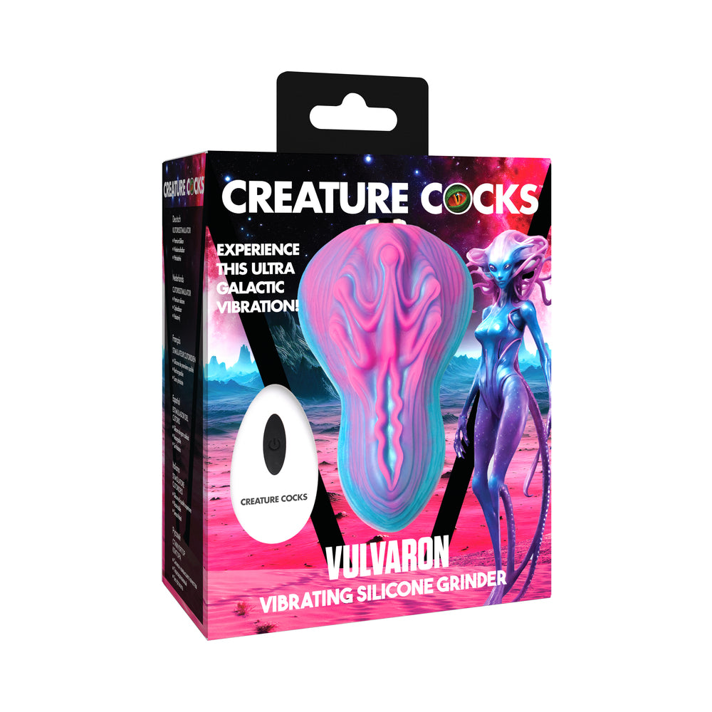 Creature Cocks Vulvaron Vibrating Grinder – Multi-Color