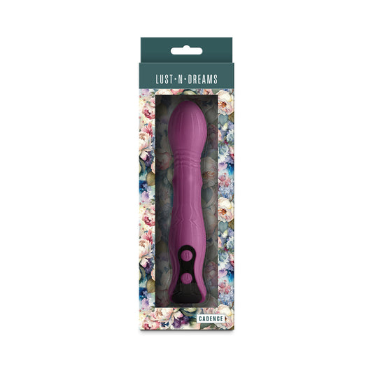 Lust-n-Dreams Cadence Blush – Vibrator with Thrusting Head – Hot Pink