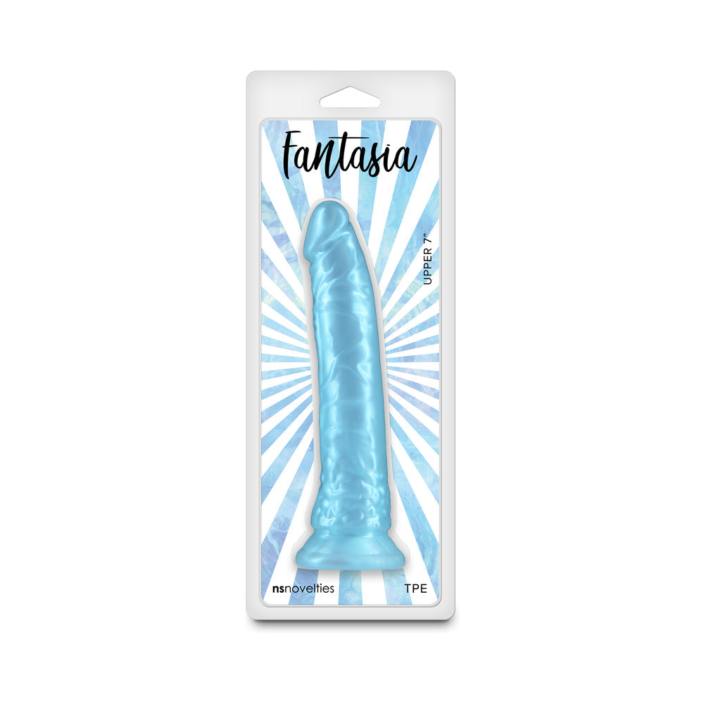 Fantasia Upper 7 in. Vibrator – Turquoise