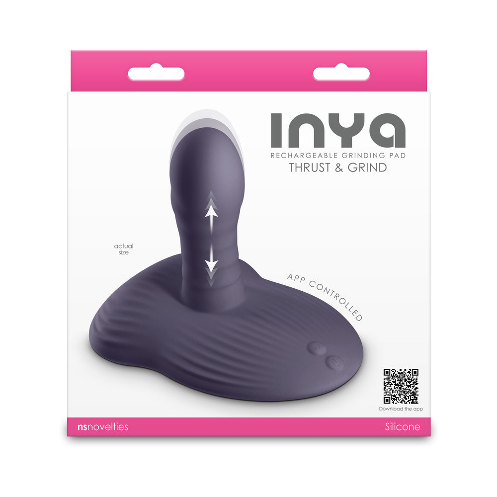 INYA Thrust & Grind App-Controlled Rechargeable Grinding Pad – Gray