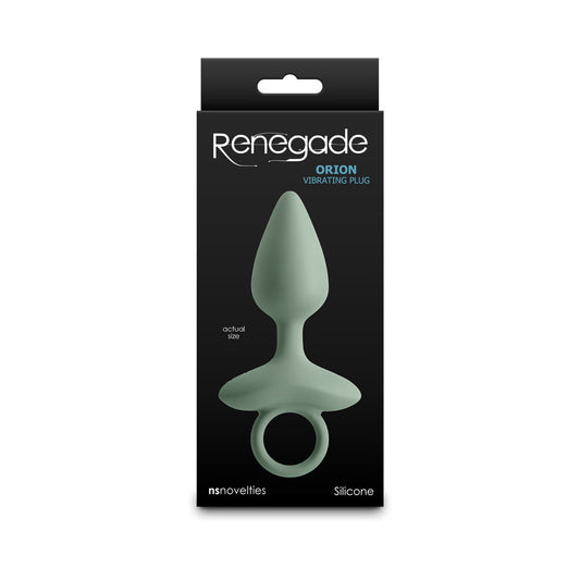 Renegade Orion Rechargeable Vibrating Anal Plug - Green