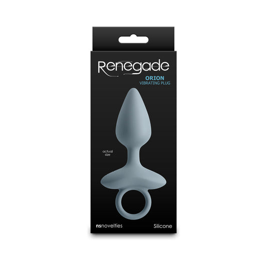 Renegade Orion Rechargeable Vibrating Anal Plug – Gray