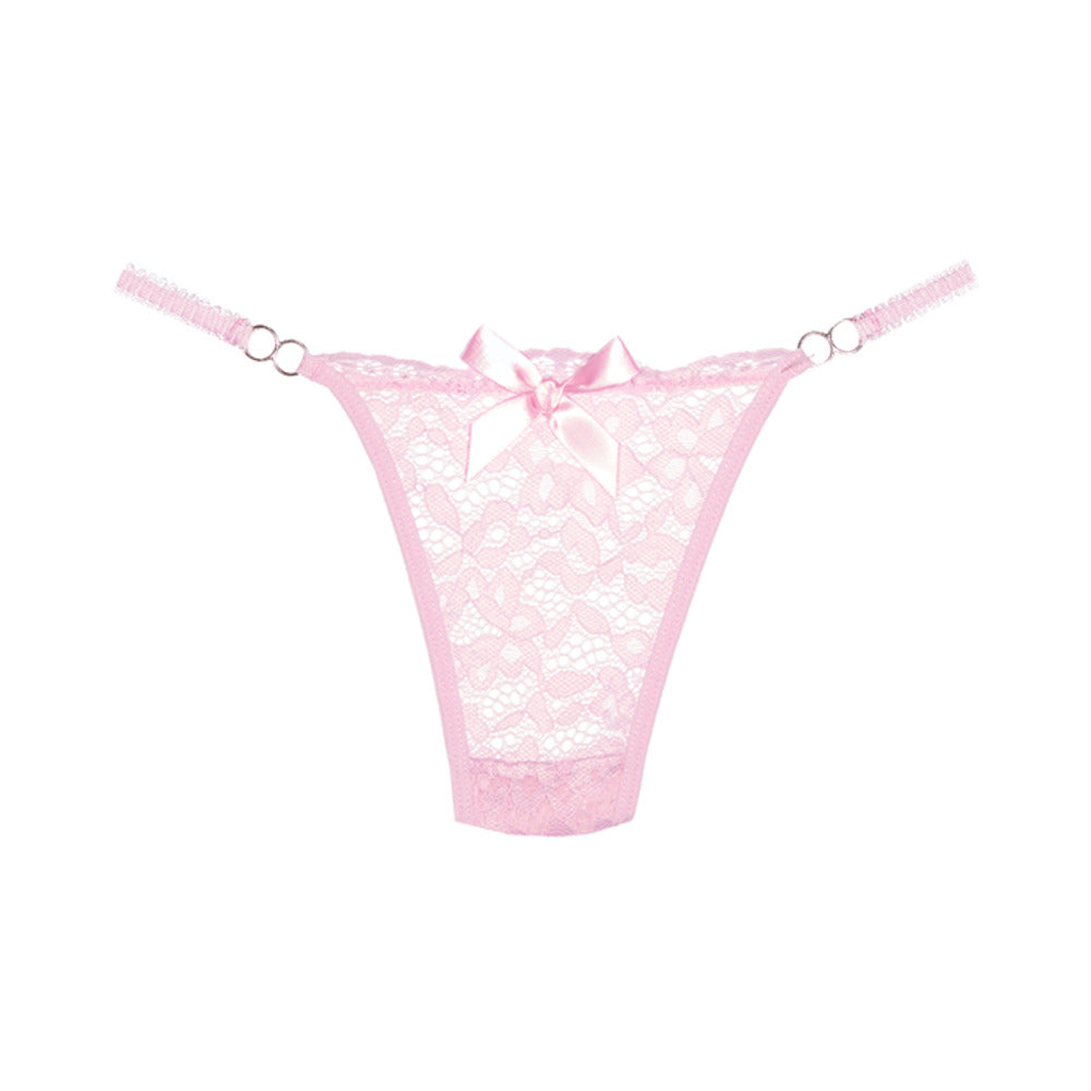 Allure Adore Sunset Panty Thong – Light Pink – O/S