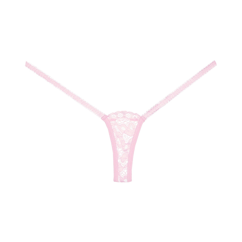 Allure Adore Sunset Panty Thong – Light Pink – O/S