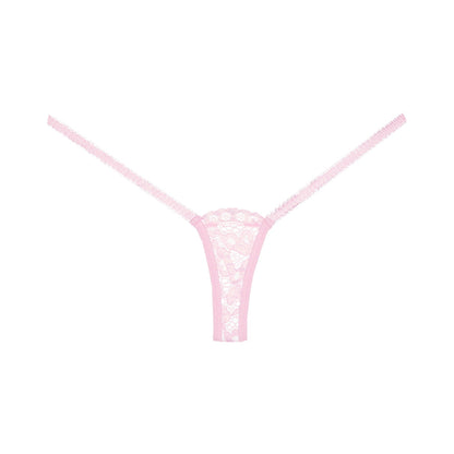 Allure Adore Sunset Panty Thong – Light Pink – O/S