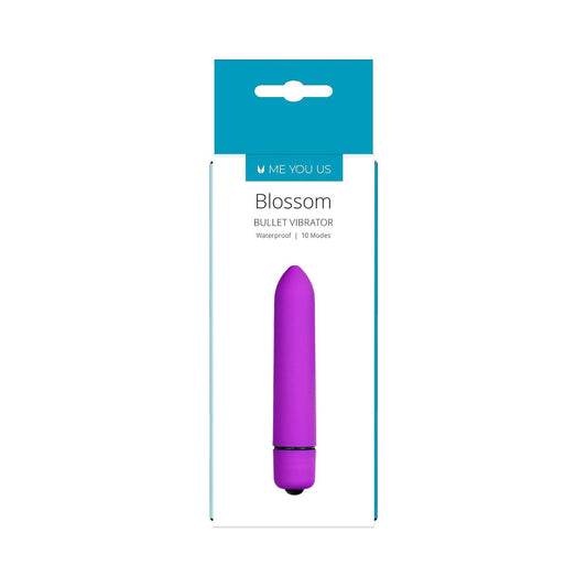 Me You Us Blossom Bullet Vibrator – 10 Modes – Purple