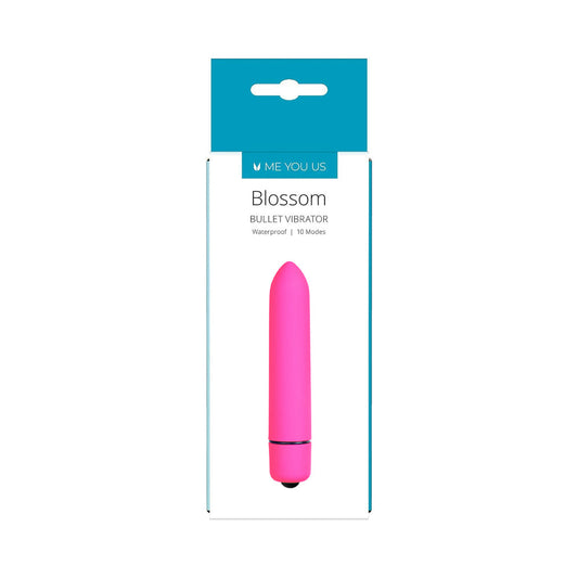 Me You Us Blossom Bullet Vibrator – 10 Modes – Pink