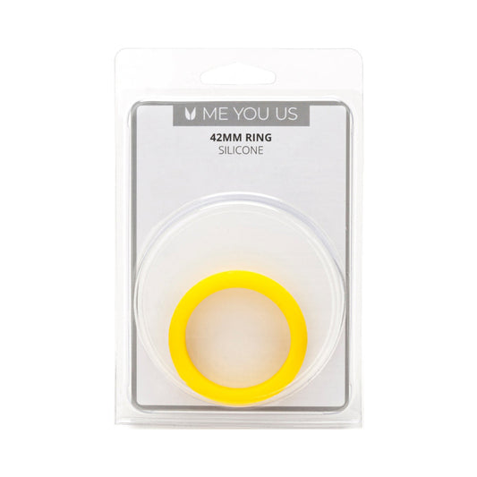 Me You Us Silicone Cock Ring – Yellow – 42mm