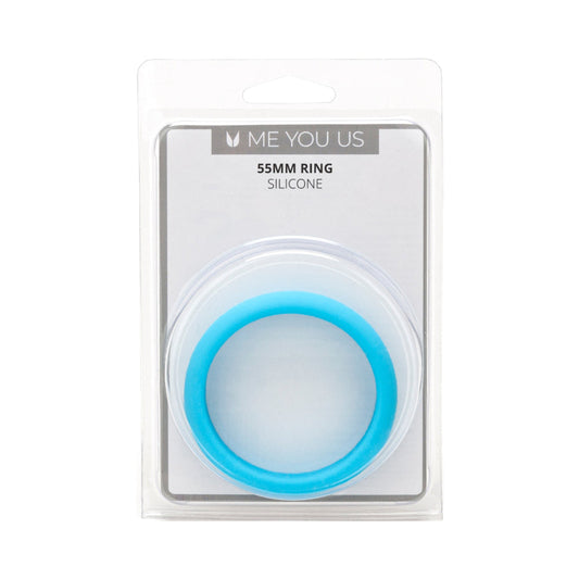 Me You Us Silicone Ring – 55mm Diameter – Blue