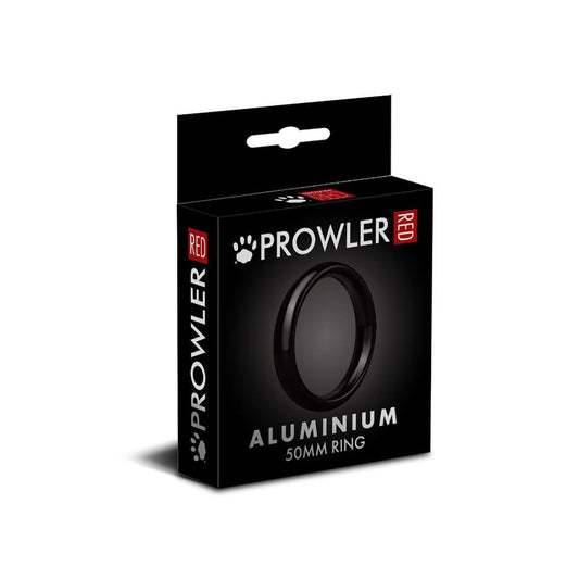 Prowler RED Black Cock Ring – 50mm Diameter for Secure Fit