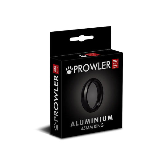 Prowler RED Aluminum Cock Ring – Black – 45mm Diameter