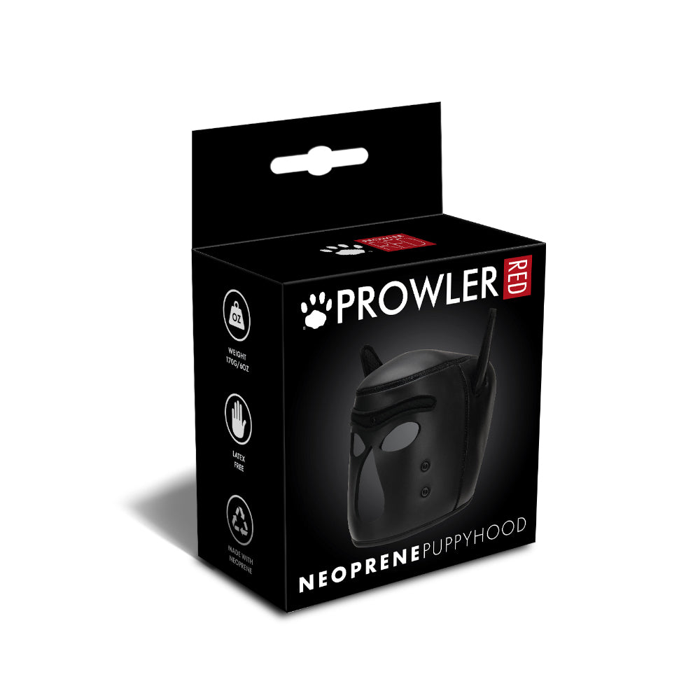 Prowler RED Neoprene Puppy Hood – Black