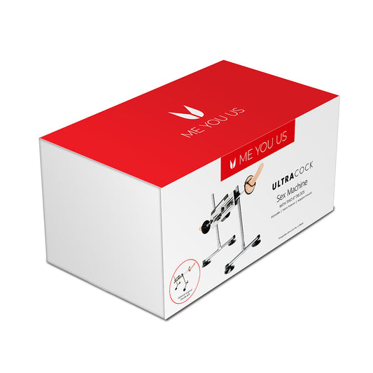 Me You Us UltraCock Sex Machine with Adjustable Design – Silver
