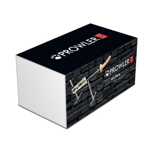 Prowler RED UltraCock Sex Machine – Adjustable with Suction Cup – Silver